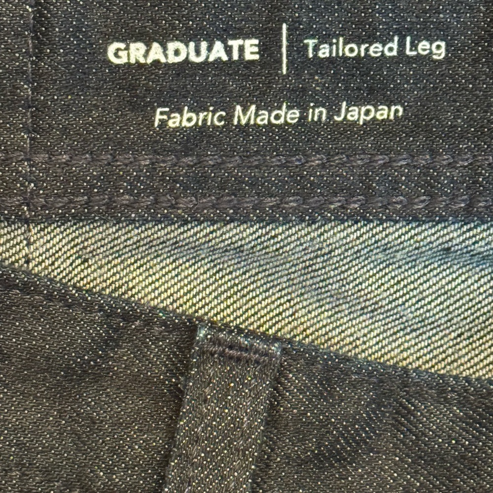 AG Graduate Tailored Leg Jeans Sailor Dark Indigo Denim NWT 34x34 - Picture 13 of 13